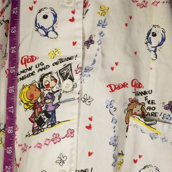 Dear God kids scrub top - Picture 4 of 8